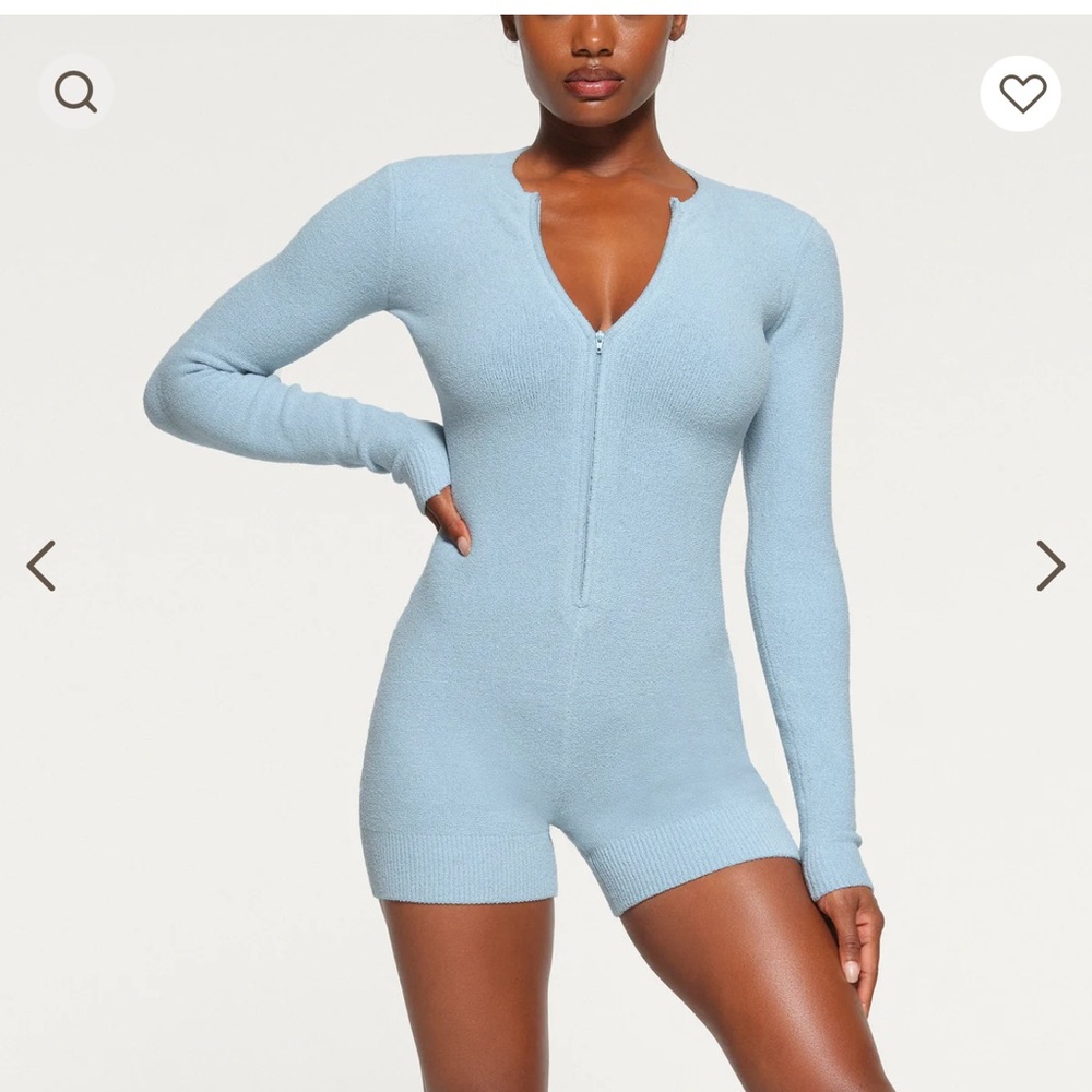 NWT SKIMS COZY LIGHT ONSIE “Denim” SOLD OUT ONLINE